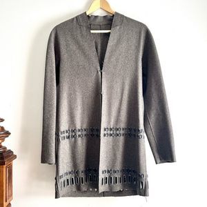 Elie Tahari • Wool Ribbon Cardigan‎ Jacket
